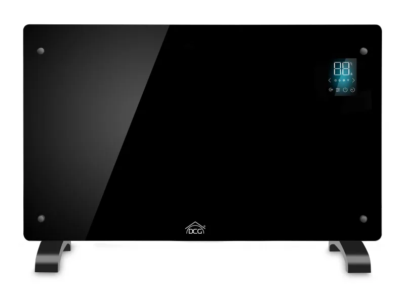 DCG Eltronic TC50TT calefactor eléctrico Interior Negro 2000 W Radiador de aceite eléctrico