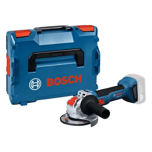 Amoladora angular a batería GWX 18V-8 con Bosch Professional 18V System y X-LOCK (incl. empuñadura auxiliar, cubierta de protección, L-BOXX 136)
