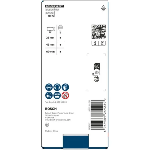 Bosch 1x Eje EXPERT Power Change Plus (Ø mm, Professional Accesorios Taladro)