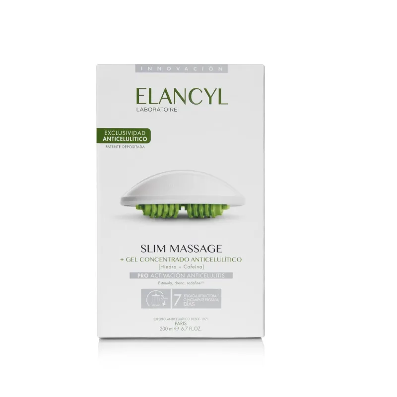 Cantabria Labs Elancyl Slim Massage -Anticelulítico y tonificante, estimula, drena, redefine, 200ml
