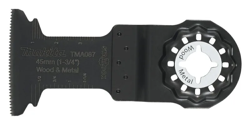 Makita E-25448 Starlock Hoja de corte por inmersión 45x45mm BiM TMA087 Madera