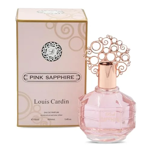 Louis cardin pink sapphire eau de parfum 100ml spray