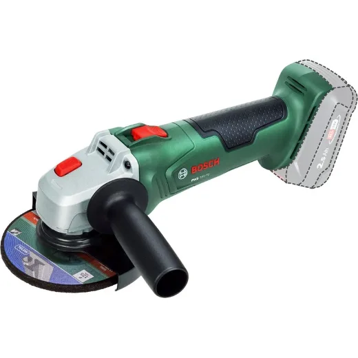 Bosch 18V System amoladora a batería PWS 18V-70 (trabajos de corte y esmerilado pequeños y medianos; diámetro del disco de esmerilado: 125 mm)