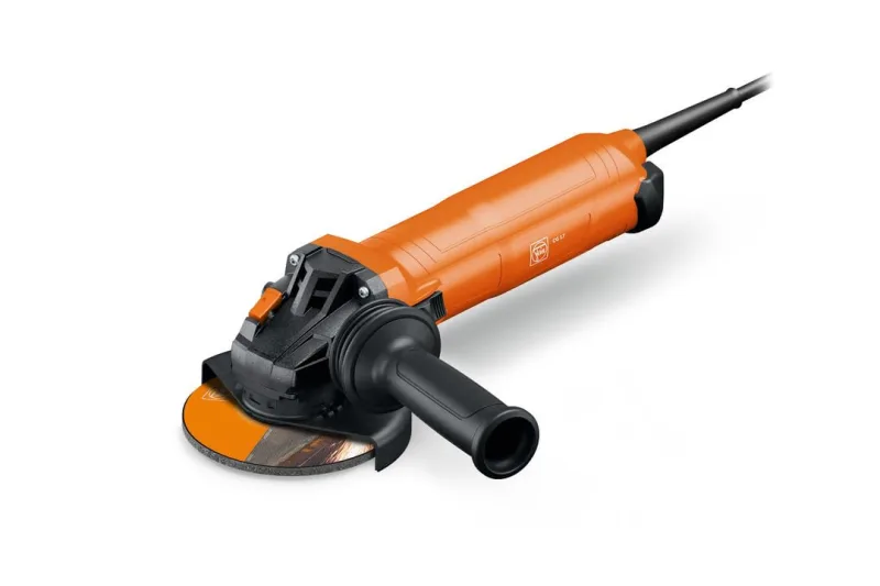 FEIN, Amoladora angular CG 17-125, Ø 125mm, 1700Watt, Velocidad en vacío 11 500 1/min, empuñadura antivibración, para trabajos de desbaste y tronzado efectivos, peso según EPTA 2,40 kg