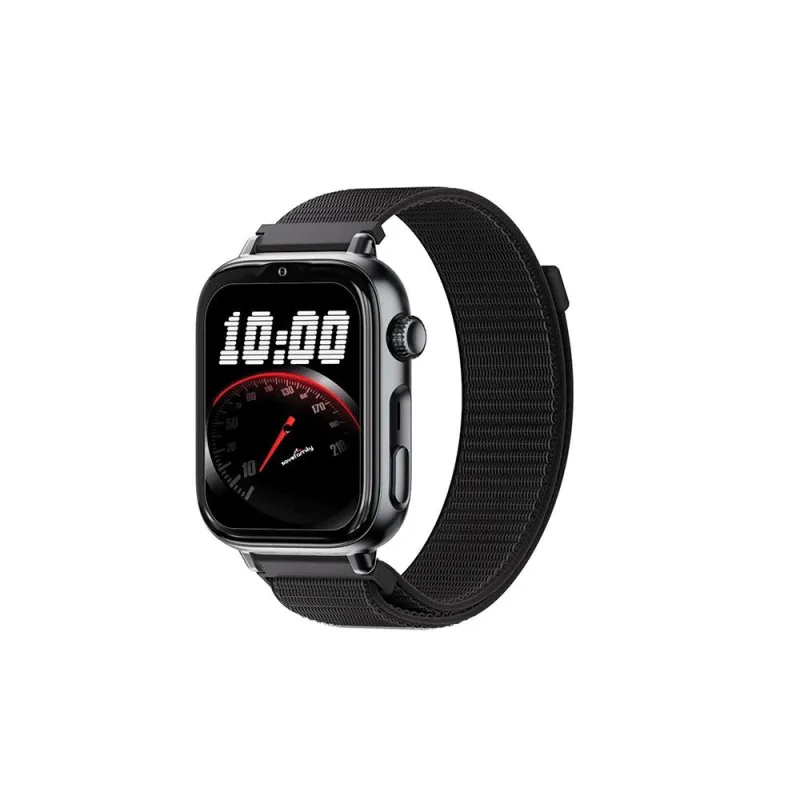 SaveFamily SaveWatch Plus 2 4,7 cm (1.85") AMOLED Digital 410 x 502 Pixeles Pantalla táctil 4G Negro Wifi GPS (satélite)