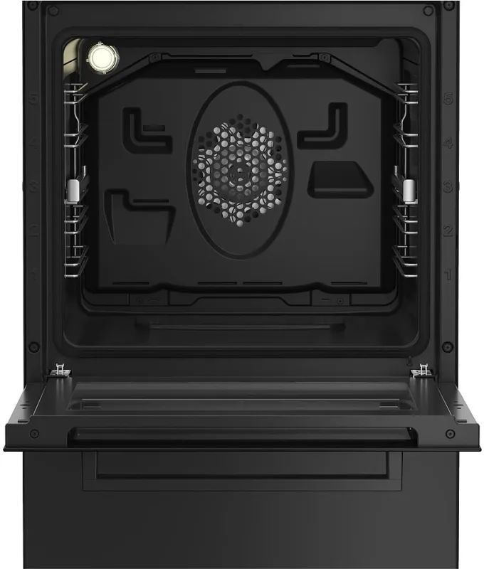 Cocina BEKO con interior de 60 litros y dos calentadores