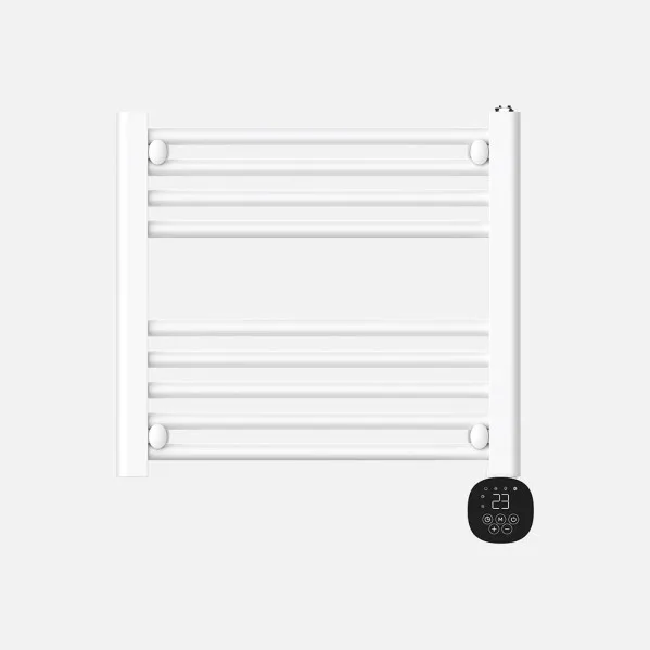 ABRILA - Scuti - Toallero Eléctrico Blanco 300W | Tres Modos de Calefacción | Display Táctil | Anti-hielo | Temporizador | Blanco