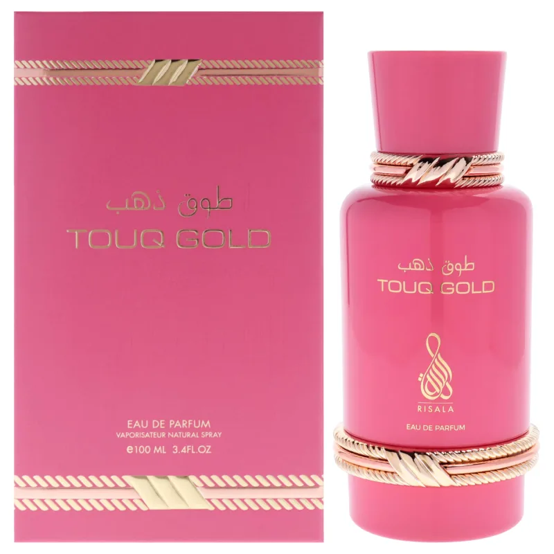 Touq Gold by Risala for Women - Eau de Parfum Spray de 3,4 oz