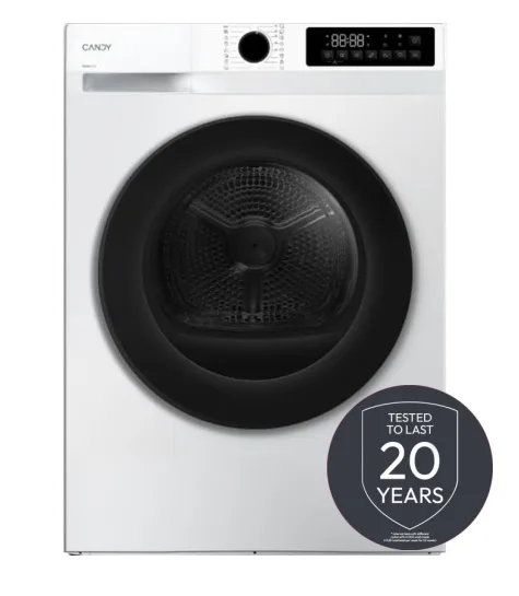 Candy GDS 8N2B-S secadora Independiente Carga frontal 8 kg Blanco