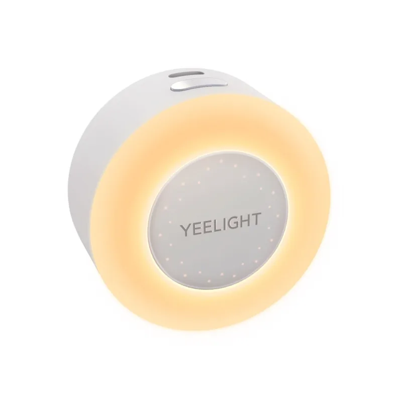 Yeelight Luz nocturna LED con sensor crepuscular, luz nocturna con sensor de enchufe, también como cargador USB tipo C, luz suave sin deslumbramiento y luz azul, ideal para escaleras, dormitorio