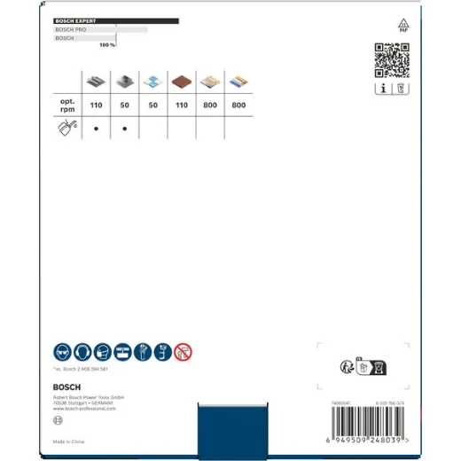 Bosch 1x Sierra de corona EXPERT Multi Material Power Change Plus (para Madera con metal, Ladrillo, Ø 152 mm, Professional Accesorios Taladro)