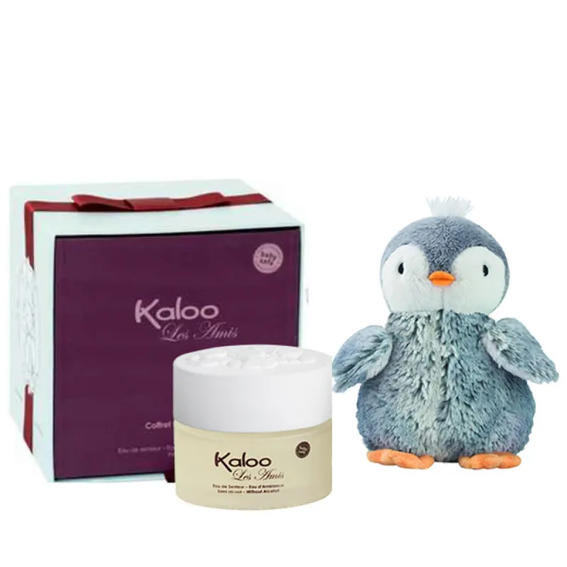 Kaloo Les Amis by Kaloo Alcohol Free Eau D'ambiance Spray + Free Penguin Soft Toy 3.4 oz / 100 ml (Men)