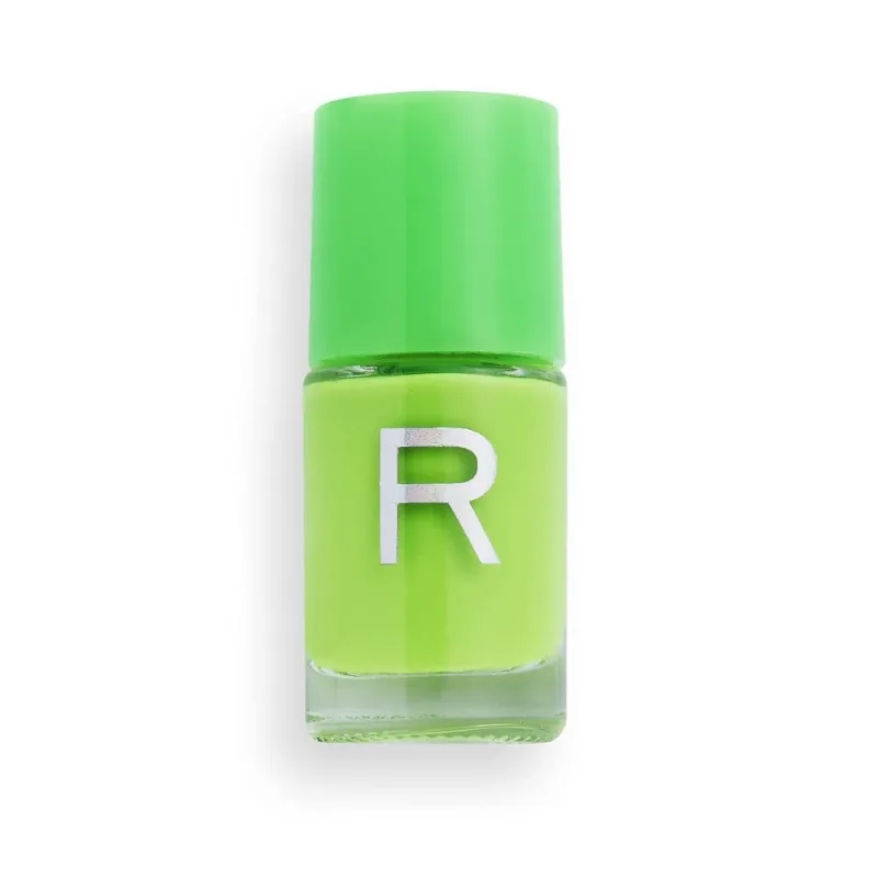 Makeup Revolution, Esmalte de uñas Neon Zingy, verde, 10 ml