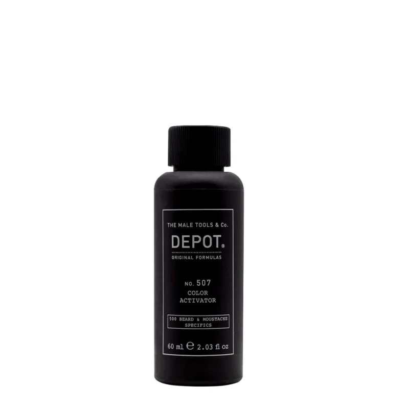 Depot, 500 beard & mustache specifics no. 507, hair colour activator lotion, 10 vol, 60 ml