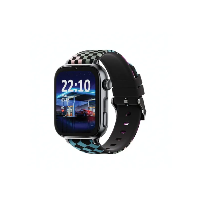 SaveFamily SaveWatch Plus 2 4,7 cm (1.85") AMOLED Digital 410 x 502 Pixeles Pantalla táctil 4G Negro Wifi GPS (satélite)