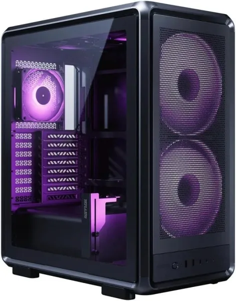 Cooler Master MasterFrame 500 Mesh Midi Tower Negro, Transparente