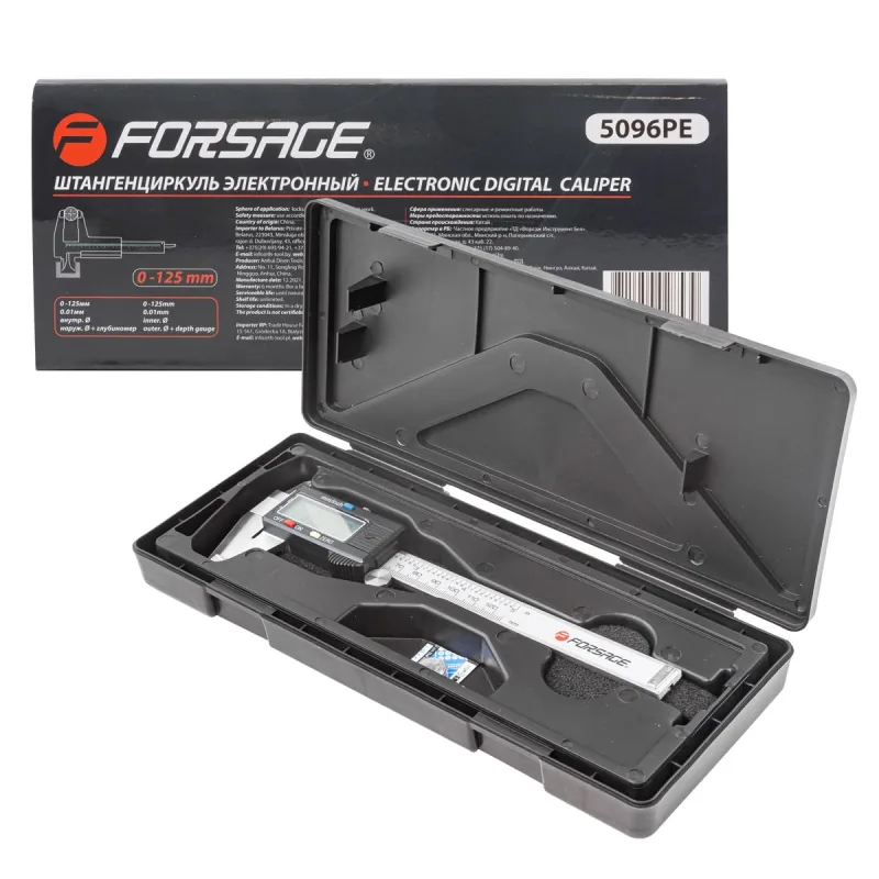 Calibre Electrónico 0-125 mm Calibre Digital Alta Precisión