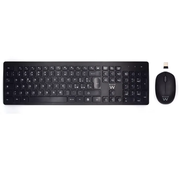 Ewent EW3255 teclado Ratón incluido Universal QWERTY Italiano Negro