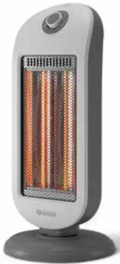Olimpia Splendid Carbon Twist Interior Gris 1200 W Calefactor eléctrico infrarrojo