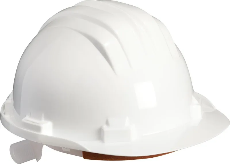 Casco de seguridad Climax 5-RG Blanco, protección integral, diseño ergonómico y ligero, ideal para trabajos industriales, alta resistencia y seguridad en entornos de riesgo.