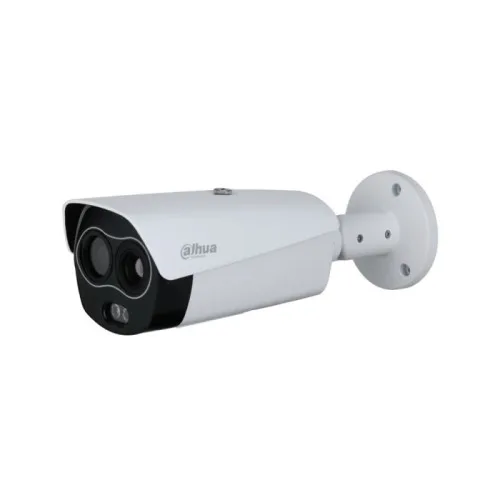 (dhi-tpc-bf4441-b19f8-dc-s2-v1) dahua camara ip hibrida termica bullet 4 mp 19mm+8mm ip67 poe