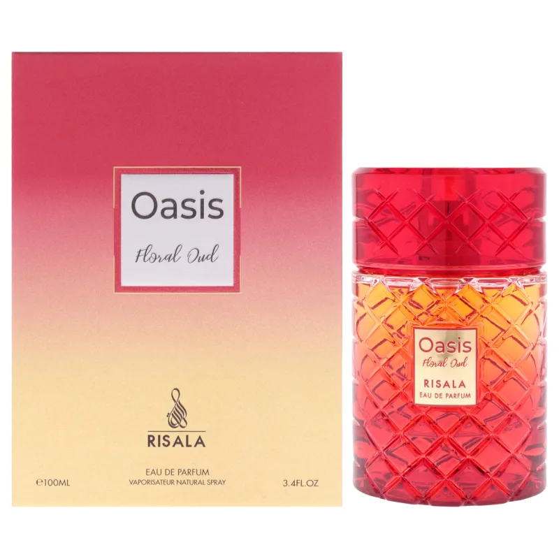 Oasis Oud by Risala for Women, 100 ml, Eau de Parfum, Spray
