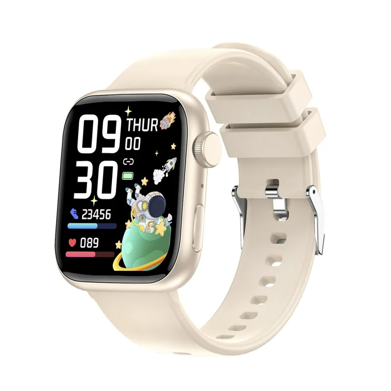 FOREVER Smartwatch IGo Watch 3 JW-500- Notificaciones- Frecuencia Cardíaca- Marfil