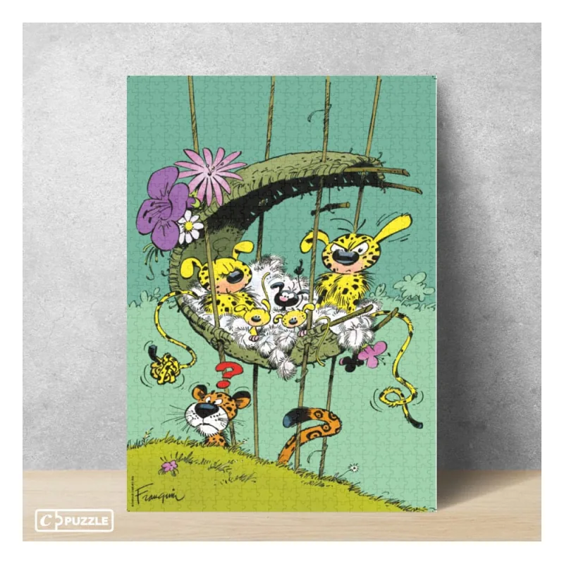 Plastoy Marsupilami Puzzle de 1000 piezas - Póster incluido