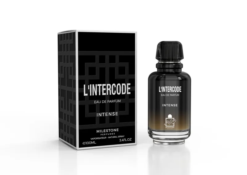 MILESTONE Perfumes L'Intercode - Eau de Parfum para mujer, 100 ml, fragancia elegante y duradera, rica mezcla de notas florales y afrutadas, perfecto para uso de día y noche, sofisticado y refrescante