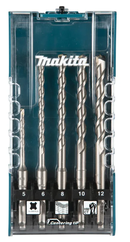 Makita E-15724 SDS-PLUS - Juego de brocas para mampostería (5 piezas)
