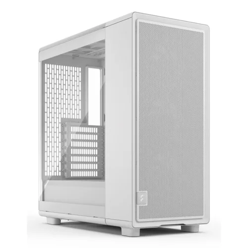 Fractal Design Epoch XL White - Cristal Templado con tonalidad Clara - Caja de PC Gaming de Alto Flujo - Frontal de Malla - Momentum 14