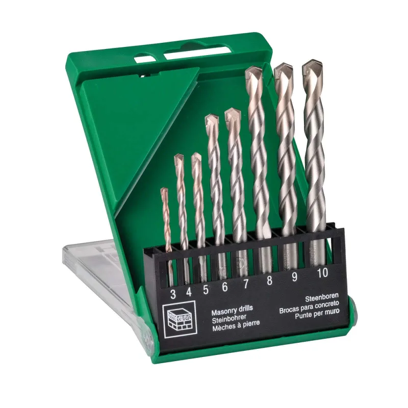 Hikoki 780899 - Juego broca mamposteria cilindrica (8u)