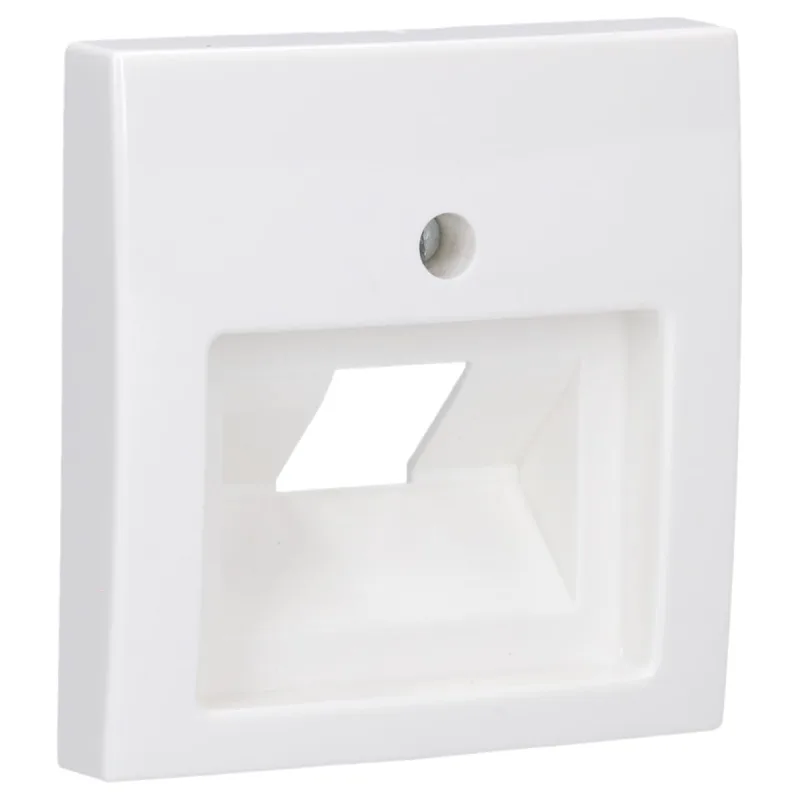 Busch-Jäger 2CKA001753A0225 UAE - Cubierta para enchufe (1 enchufe, equilibrado SI), color blanco