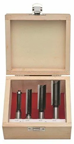 Hikoki tools 711012 - Juego fresas diámetro 12mm(4u)