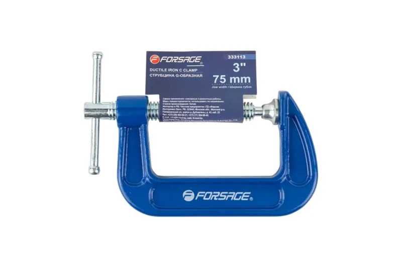 Prensa de tornillo de esqui "c" - 3"