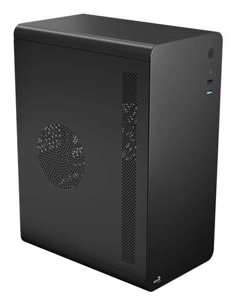 AEROCOOL ADVANCED TECHNOLOGIES Geh Mini CS-110 v1 MicroATX/MiniITX blac - Micro/Mini/Flex-ATX (ACCS-PC18014.11)
