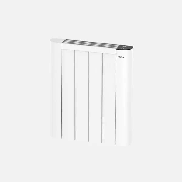 ABRILA - Country - Emisor Térmico Cerámico Blanco 600W | Control WiFi | 3 Modos de Calefacción | Temporizador | Programación 7 Días | Protección Contra Sobrecalentamiento | Blanco