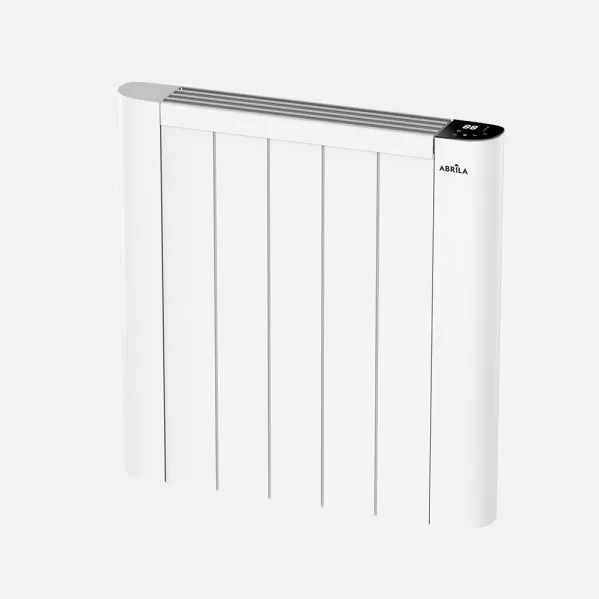 ABRILA - Country - Emisor Térmico Cerámico Blanco 1000W | Control WiFi | 3 Modos de Calefacción | Temporizador | Programación 7 Días | Protección Contra Sobrecalentamiento | Blanco