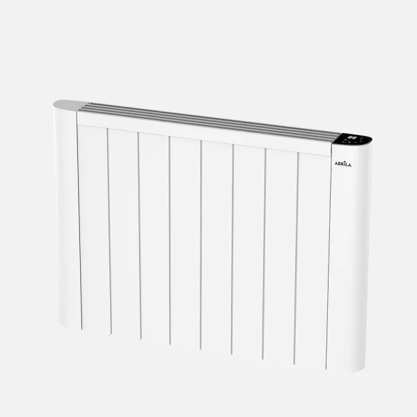 ABRILA - Country - Emisor Térmico Cerámico Blanco 1500W | Control WiFi | 3 Modos de Calefacción | Temporizador | Programación 7 Días | Protección Contra Sobrecalentamiento | Blanco