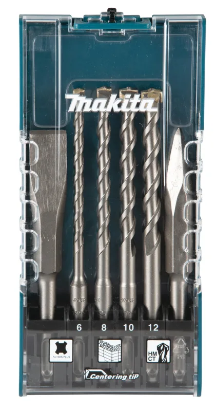 Makita E-15746 SDS-PLUS Juego de brocas/cincel