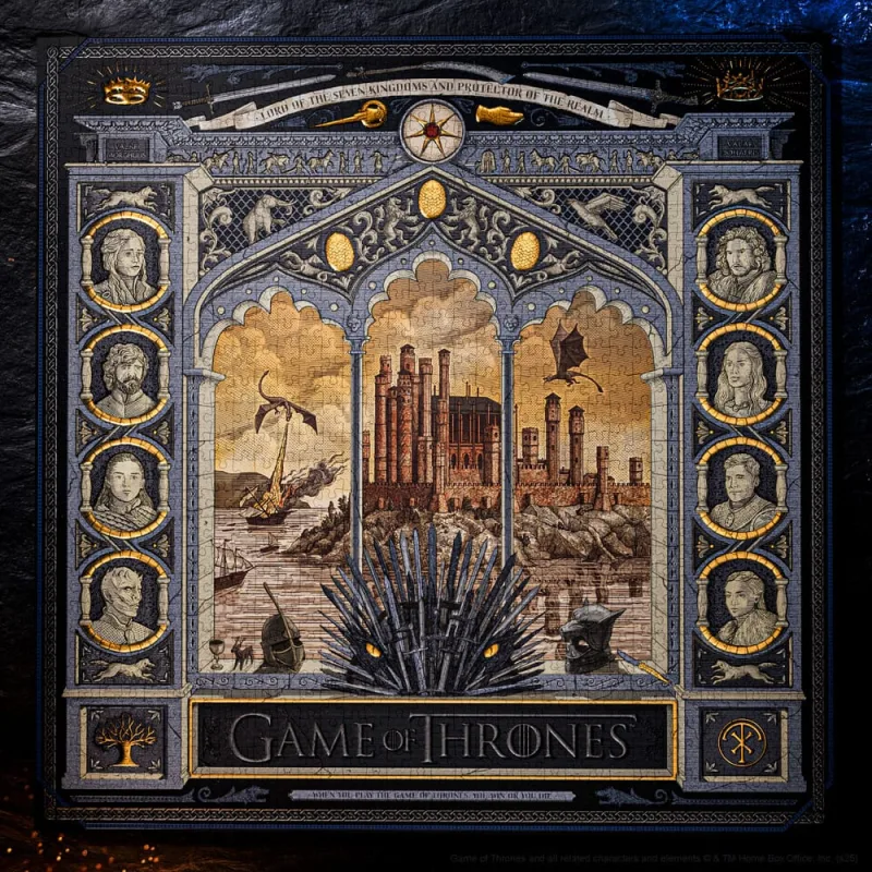 Game of thrones puzzle multi-dimensionales (1000 piezas)