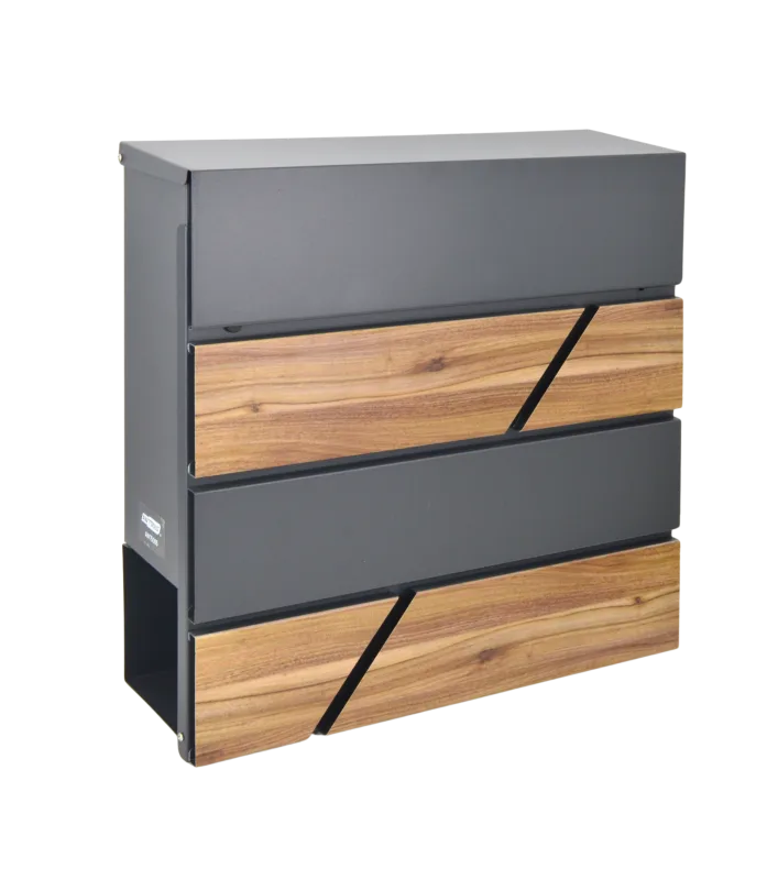 Awtools skrzynka na listy antracyt 65 / 370x370x105mm