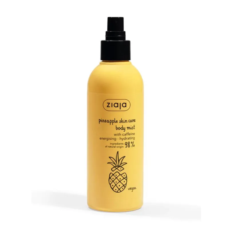 Ziaja piña skin care spray corporal con cafeina 200ml