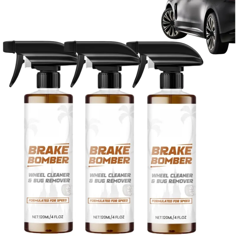 Potente spray limpiador de llantas y neumáticos, limpiador de llantas de coche y limpiador de llantas que elimina la suciedad, el polvo y el óxido.