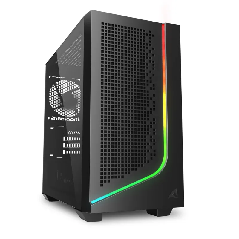 Sharkoon J1000 ARGB, mATX PC Carcasa