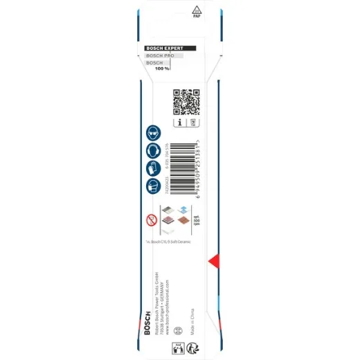 Bosch 1x Broca EXPERT HEX-9 Hard Ceramic (para Baldosas de cerámica dura, Baldosas de cerámica blanda, Ø 4,00 mm, Professional Accesorios Taladro)