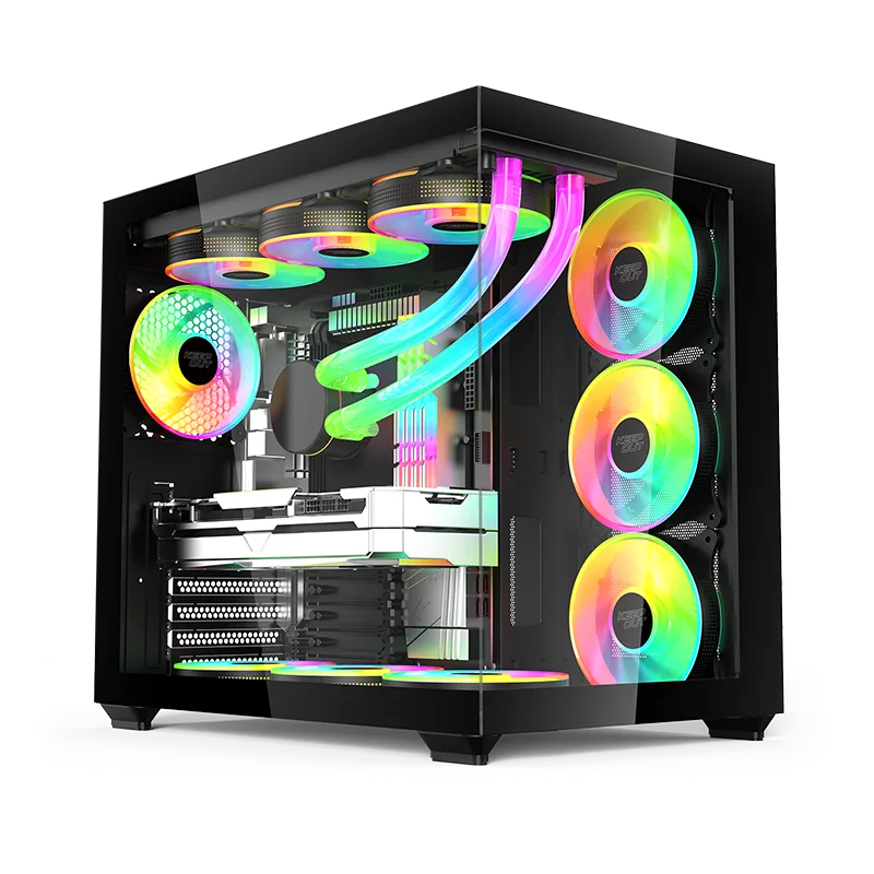 Caja semitorre atx xc-800 pro argb keepout