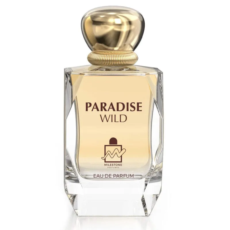 MILESTONE Perfumes Paradise Wild Eau de Parfum para mujer, fragancia de larga duración, 100 ml, aroma audaz y refrescante, perfecto para el día y la noche, aroma vibrante y vigorizante para cada