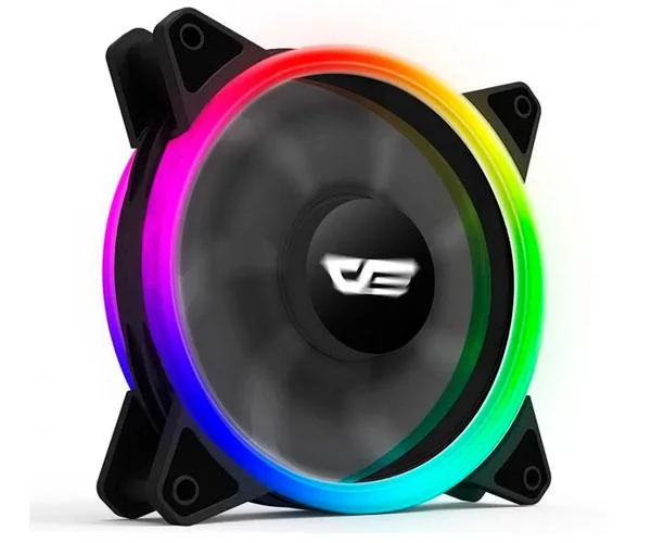 Ventilador caja gaming darkflash dr12 pro / 120mm / a-rgb / pack 3 / controladora y mando incluidos