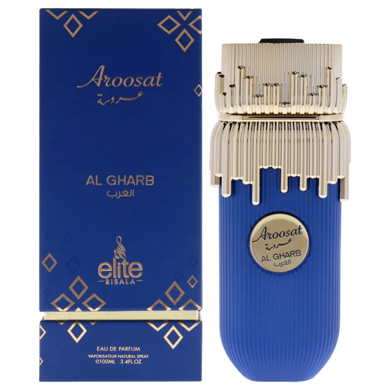Élite Aroosat Al Gharb por Risala for Men - Spray EDP de 3.4 onzas